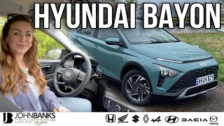 2024 Hyundai Bayon SE connect Review  Best Value crossoverSUV UK [upl. by Reinnej]