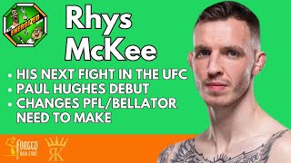 Rhys McKee  UFC Future Paul Hughes Bellator Debut amp PFL Must Change  The Energized Show [upl. by Landau987]