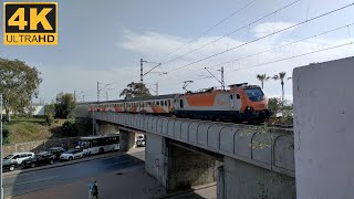 La E1402 assure Atlas 616 vers Fès entre à SaléVille à la fin le passage du Tramway [upl. by Higgs949]