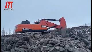 53 Ton Excavator Heavy Duty Rock Boom And Arm [upl. by Egwin318]