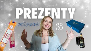 PREZENTY  CO DOSTAŁAM NA 38 URODZINY🎁Nowe odkrycie kosmetyczne [upl. by Gilemette71]