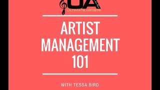 Artist Management 101 [upl. by Paviour]