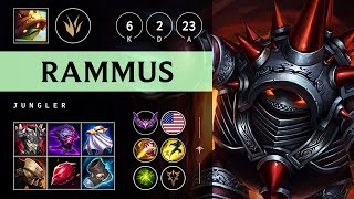 Rammus Jungle vs Zed Killing spree  NA Master Patch 1418 [upl. by Eralcyram415]