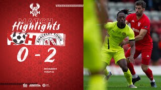 Match Highlights Harriers 02 Brackley Town [upl. by Carlick]