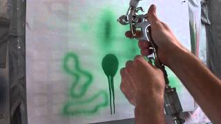 instellen van een spuitpistool setup spraygun setup DUTCH [upl. by Norty]