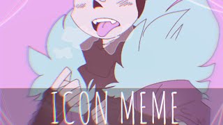 Icon meme  FlipaClip  UnderLust  LustSans [upl. by Ahtnicaj]