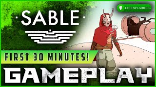 Sable  4K Gameplay First 30 Minutes  Xbox Series X [upl. by Ociram316]