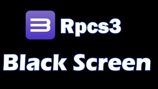 Rpcs3 Black Screen after Loading [upl. by Mollee]