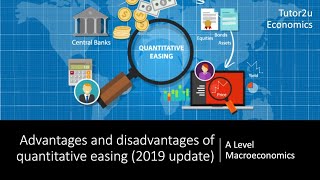 Advantages and Disadvantages of Quantitative Easing QE I A Level and IB Economics [upl. by Tella]