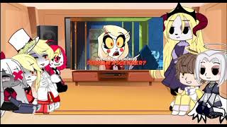 Hazbin hotel reagindo ao rap do Adão ninjaraps my au AdãoxLute gacha parte 4 [upl. by Lacy]