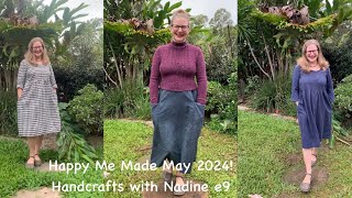 Me Made May Heirloom Jumper Step by Step Cardigan 52 Weeks of Socks [upl. by Petrine]