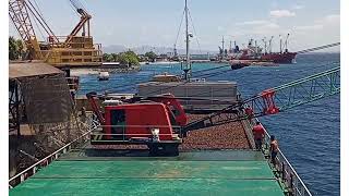 Discharging Operation At Cargill Port General Santos City  STINGRAYMAN10 [upl. by Nairda142]