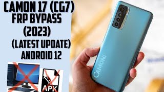 Tecno camon 17 frp bypass android 12 2023 [upl. by Adolphe]