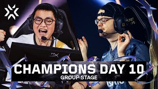 PRX vs EDG  VALORANT Champions Seoul  Group Stage Day 10 [upl. by Adok292]