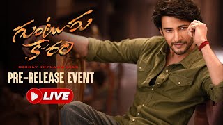 Guntur Kaaram PreRelease Event LIVE  Mahesh Babu  Sreeleela  Trivikram  Thaman S [upl. by Yror]