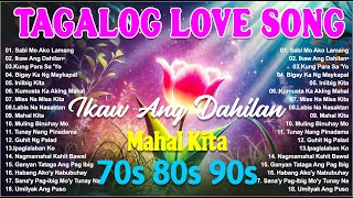 Romantic Tagalog Love Songs 80s 90s  Lumang Tugtugin Medley Compilation [upl. by Nappie]