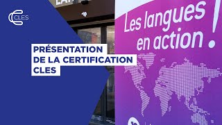 Présentation de la Certification CLES [upl. by Isaiah]