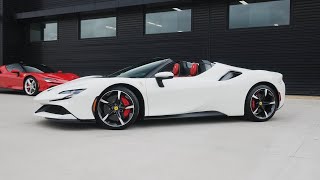 NEW 2022 Ferrari SF90 Spider amp 2021 Ferrari SF90 Stradale  4K [upl. by Eecyaj763]