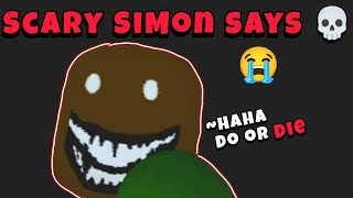 I PLAYED SCARY SIMON SAYS and THIS happened 😭💀 [upl. by Augustin]