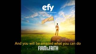 EFY 2013  The Right Place Lyric video [upl. by Edialeda609]