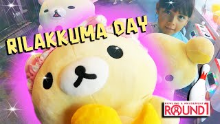 BEST Prizes From ROUND 1 Arcade All the Rilakkumas [upl. by Cirad]