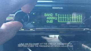 Kenwood KDCX998 Review Part 2 Video Manual [upl. by Langdon]