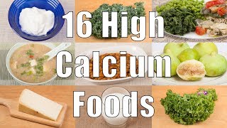 16 High Calcium Foods 700 Calorie Meals DiTuro Productions [upl. by Kciredohr]