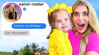 I DMD 100 Celebrities For Daughters Birthday ftJordan Matter [upl. by Tterab]