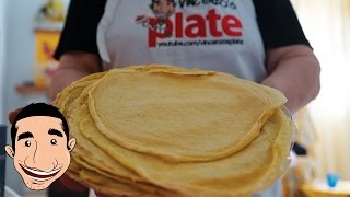 HOW TO MAKE CREPES  Italian Grandma Makes Homemade Crepes SCRIPPELLE [upl. by Letnom]