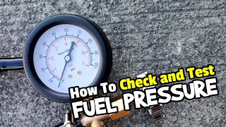 Paano Gamitin ang FUEL PRESSURE GAUGE  How To Use Fuel Pressure Gauge  Fuel Pressure Test [upl. by Ailyn]