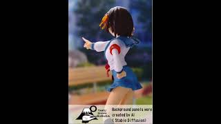 EX FiguerAnime Series The Melancholy of Haruhi Suzumiya Character Haruhi Suzumiya [upl. by Assenad]