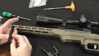 MY BIASED REVIEWS Mounting a Fortmeier H184 bipod to a Savage 110 Precision [upl. by Pardo]