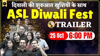 🎉 Diwali Fest ASL 🌟 Trailer Get Ready Tomorrow at 6 PM 🎆 Ziddkar [upl. by Omsare]