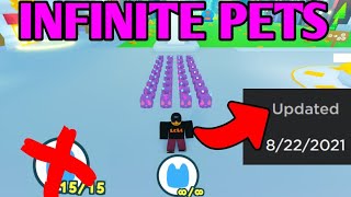 INFINITE PETS in Pet Simulator X THE GAME UPDATED [upl. by Colette]