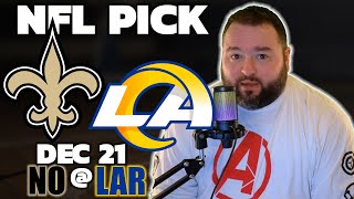 Saints vs Rams Week 16 NFL Bets  Kyle Kirms Football Picks amp Predictions  The Sauce Network [upl. by Holloway]