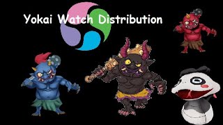 Distribution Yokai Watch 2 Pandanoko Onis [upl. by Felizio]