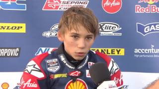 Deniz Oncu 7  Turkey Interview  Race 2 Japan  SAATC 2016 [upl. by Ltsyrk]