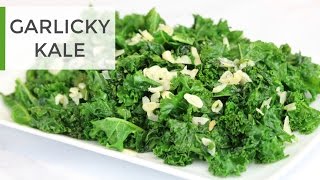 LIVE My Go To Kale Recipe  Easy Garlicky Kale [upl. by Allister589]