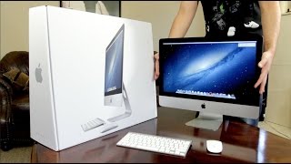 Late 2013 27inch iMac Unboxing and Specs HD [upl. by Acissehc]