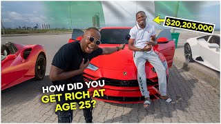 Asking young Nigerian Billionaires how they got Rich at 25 [upl. by Sara-Ann]