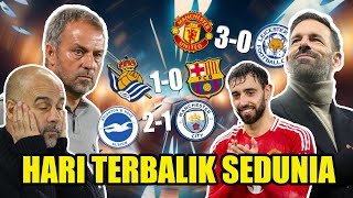 MAN UNITED LUPA CARA KALAH ARSENAL CHELSEA IMBANG BARCELONA DAN MAN CITY KOMPAK MASUK GOA WKWKWK [upl. by Milton]