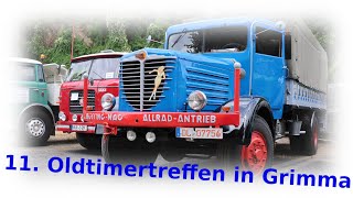 11 Oldtimertreffen in Grimma 2024 Größtes Oldtimertreffen in dieser Region [upl. by Anialed]