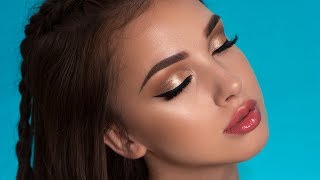 Soft Summer Glam Makeup Tutorial  Too Faced Natural Love Palette [upl. by Hacissej]