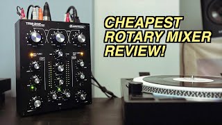 The Cheapest Rotary Mixer  Omnitronic TRM202 MK3 Review and Demo [upl. by Reviel867]