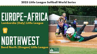 Italy vs Oregon  2023 Little League Softball World Series Game 11 [upl. by Saitam]