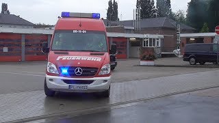 ELWLF 16 und das WLF mit ABTechnik der Freiwillige Feuerwehr Barmstedt [upl. by Attenyt]