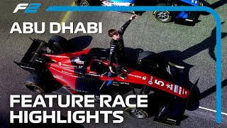 F2 Feature Race Highlights  2023 Abu Dhabi Grand Prix [upl. by Soisatsana506]