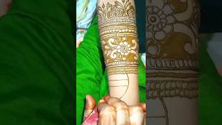 Latest bridal mehndi design😍😍shorts viralvideo trending youtubeshorts [upl. by Hairej]