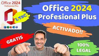 INSTALAR OFFICE 2024 Profesional Plus LTSC ✅ Gratis y 100 Legal ✅ [upl. by Indira]