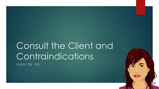 Client Consult and Contraindications [upl. by Oswell]